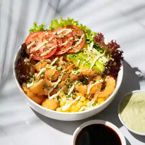 Bowl Ensalada Salmón Crunch