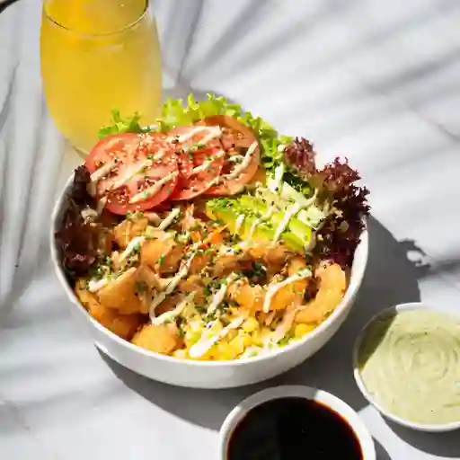Combo Bowl Ensalada Salmón Crunch
