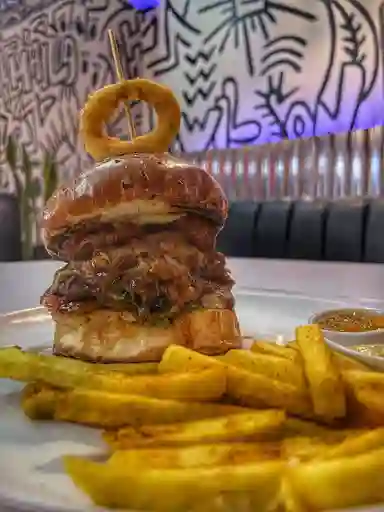 Hamburguesa Pulled Pork