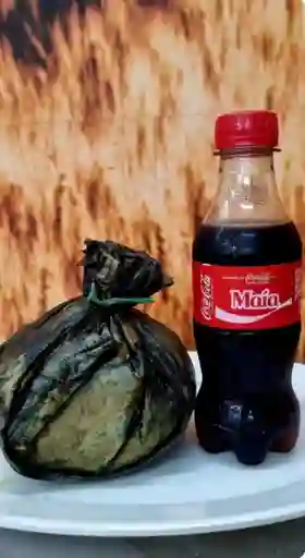 Tamal + Coca Cola