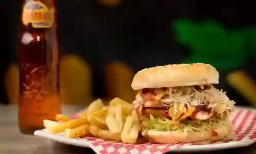 Combo Hamburguesa la Toxica