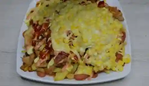Salchipapa la Gula Sencilla