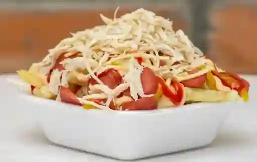 Salchipapa la Gula de Pollo