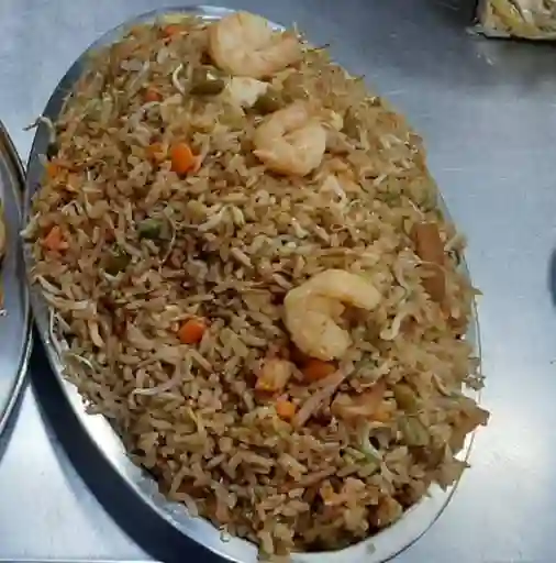 Arroz Chino con Camarón para 2