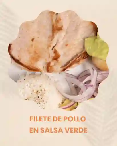 Filete de Pollo en Salsa Verde
