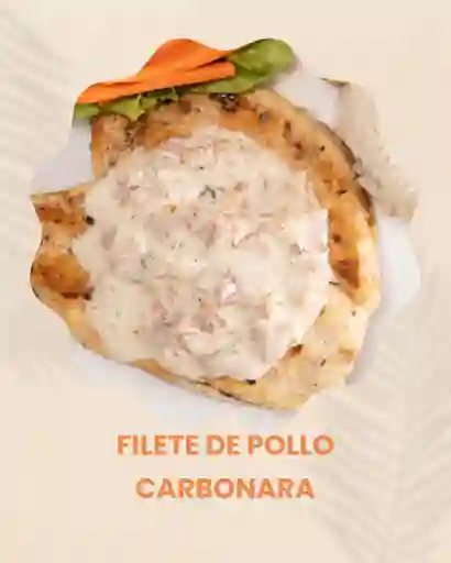 Filete de Pollo Carbonara