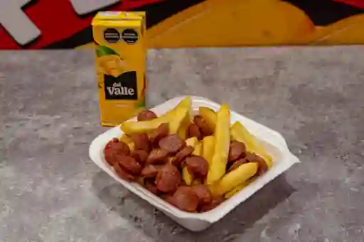 Salchipapas (Menú Kids)