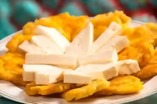 Patacón con Queso
