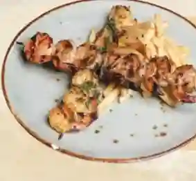Brochetas De Gambas