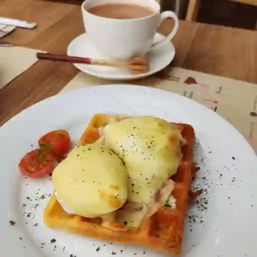 Huevos Poché Gratinados
