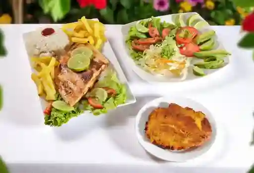 Salmón a la Grille