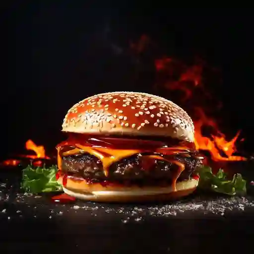 Hamburguesa Mas Gasesosa