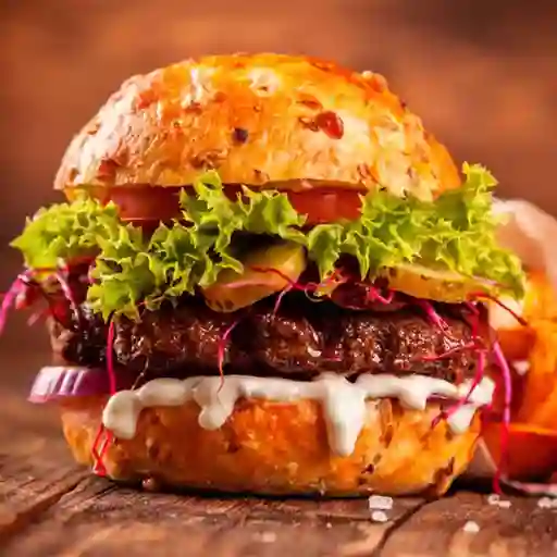 Hamburguesa de Cerdo Especial