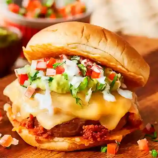 Hamburguesa Mexicana