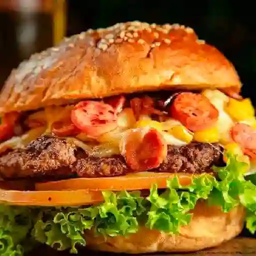 Hamburguesa Ranchera Sencilla