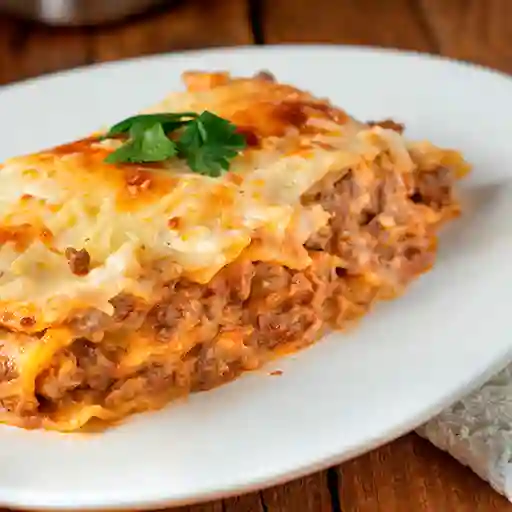 Lasagna sin Champiñon