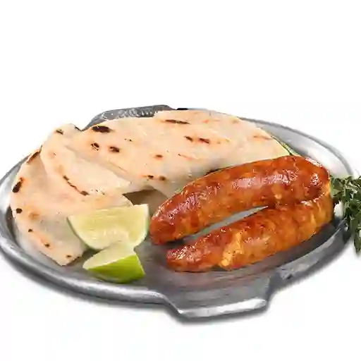 Arepa con Chorizo