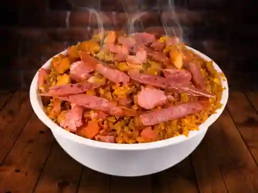 Arroz Paisa Carnes Ahumadas
