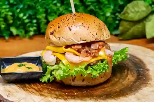 Hamburguesa Mar y Tierra
