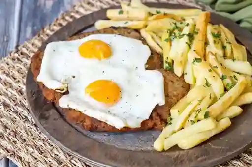 Milanesa a Caballo
