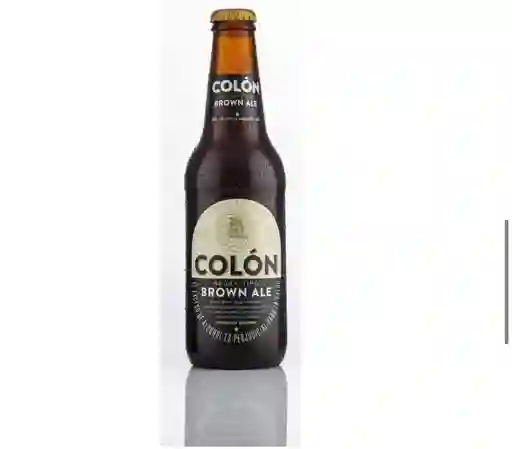 Cerveza Artesanal Colon Brown Ale Negra 330ml