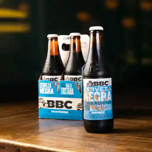 Cerveza Bbc Chapinero Porter Botella 330 ml X 4 Und