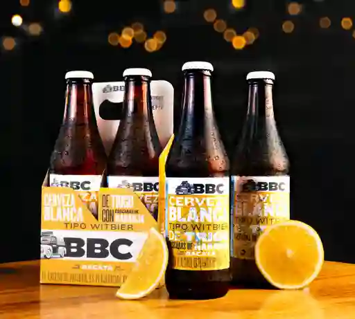 Cerveza Bbc Bacata Blanca Botella 330 ml X 4 Und