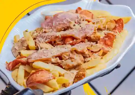 Salchipapa Especial