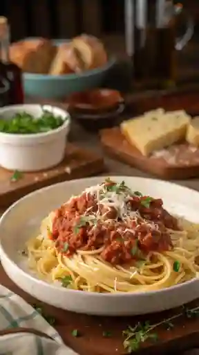 Pasta a la Boloñesa	