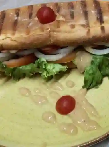 Panini de Jamón con Queso