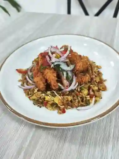 Arroz Chaufa de Pescado