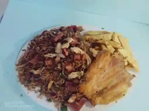 Arroz Chino con Pechuga Personal