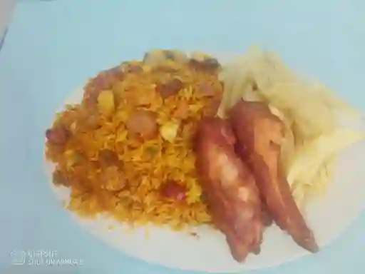 Arroz Paisa con Costillas