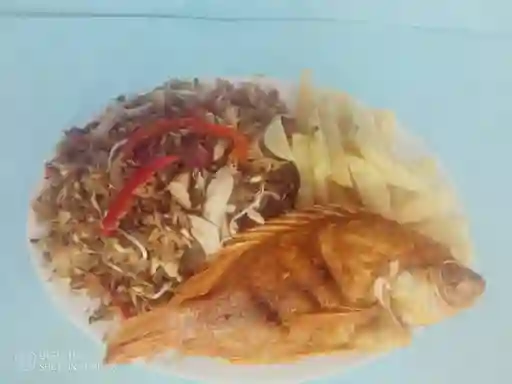 Arroz Oriental con Mojarra