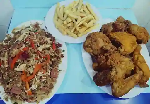 Arroz Familiar Oriental Con 1 Pollo Broaster 5 Personas