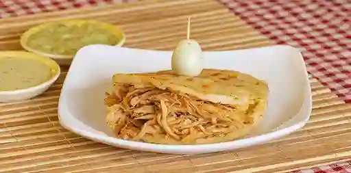 Arepa de Pollo y Champiñones
