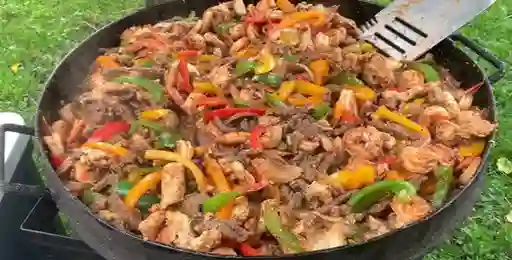 Fajitas Res O Pollo O Mixta