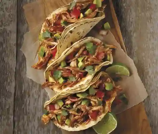 Tacos De Tinga De Pollo
