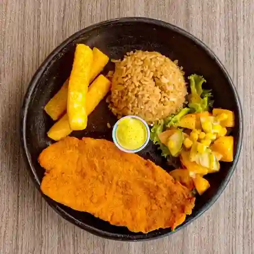 Almuerzo Chuleta de Pescado