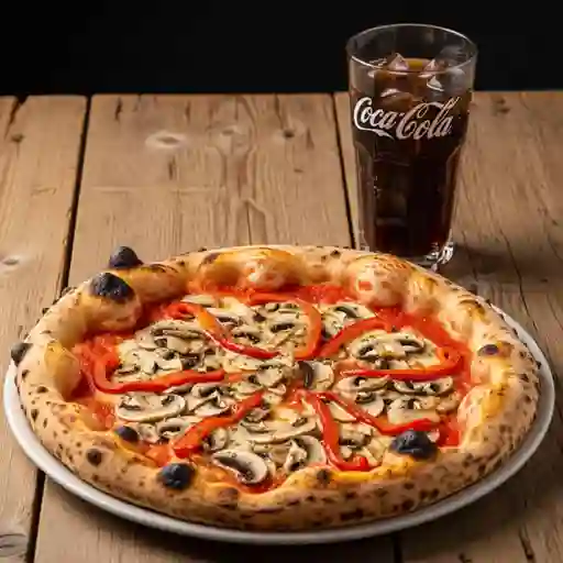 Combo Pizza Colomba y Coca-Cola