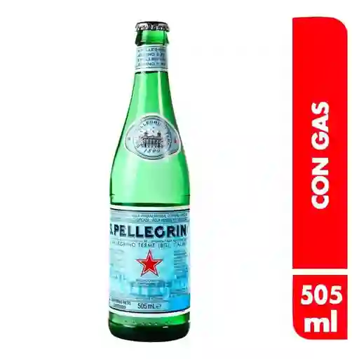 Agua Pellegrino Botella de Vidrio