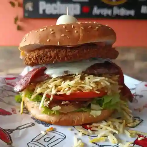 Hamburguesa Desmechada Res