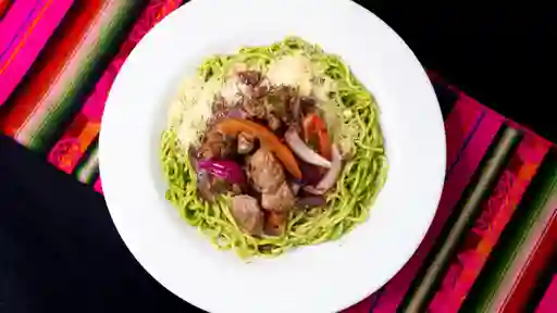 Tallarines Verde Elije tu Proteina