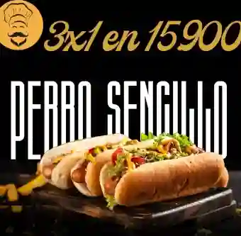 Super Promo De 3 Perros Sencillos
