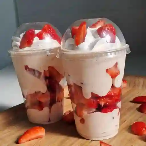 Fresas con Crema