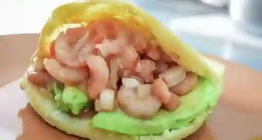 Arepa Quesillo Camarón