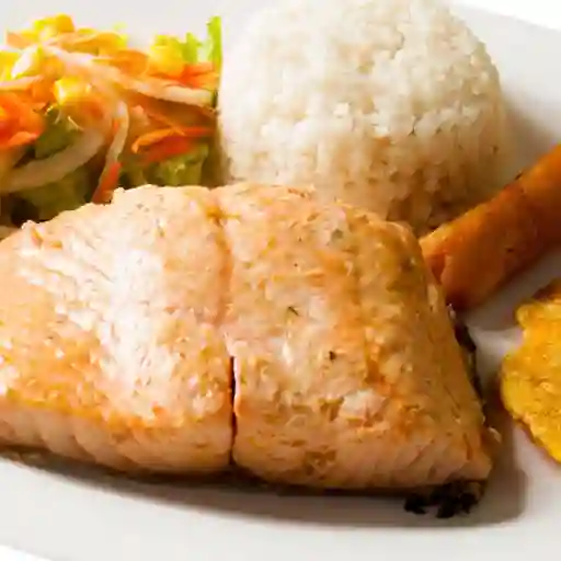 Salmón de 300 gr a la Plancha
