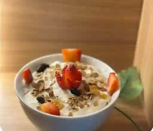 Porcion de Frutas con Granola