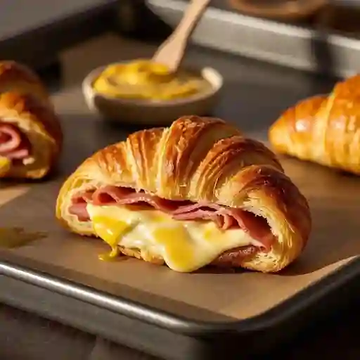 Croissants Jamón y Queso Paga 12 Lleva 15