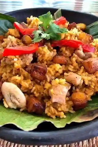 Arroz Especial Con Pernil Ahumado